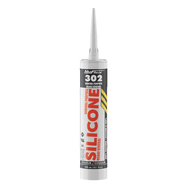 Sealant - NuFlex® General Purpose White 302GP 300ML CARTRIDGE 12/CS