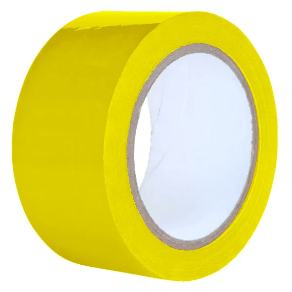 Packaging Tape - PVC Yellow PVC 9MMx66M 2.2MIL 32/PK 192/CS
