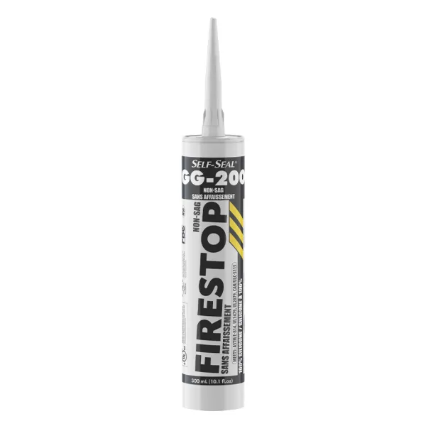 Sealant - Self-Seal® Non-Sag Silicone Firestop Limestone GG-200 300ML CARTRIDGE 12/CS
