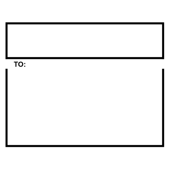 Labels - Ship "To:" Black/White SSL-001 3.3IN x 4.25IN 1000/RL