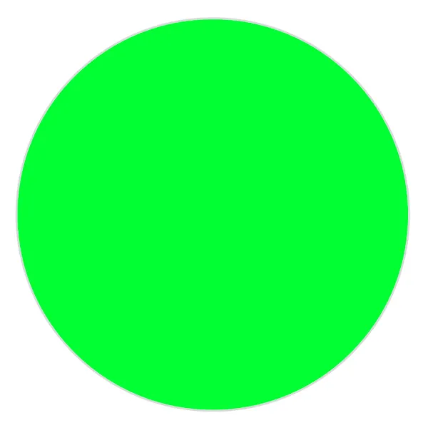 Labels - Circle Neon Green CBL2 2IN 500/RL