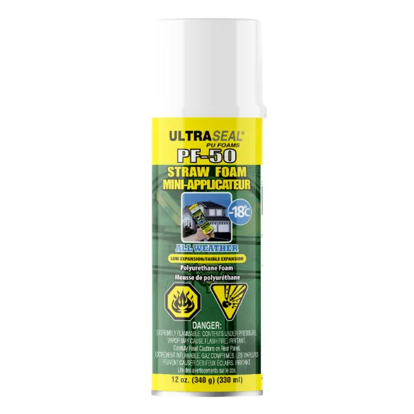 Sealant - UltraSeal® Straw Foam PF-50 340g CAN 12/CS