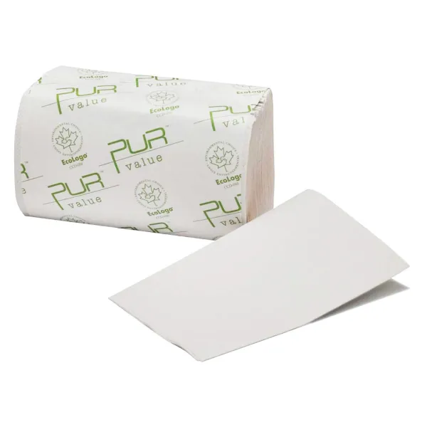 Paper Towel - Single Fold White 101188 9INx10.25IN 250 SHEETS/PK 16/CS
