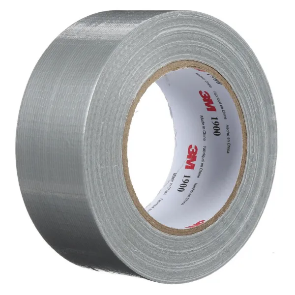 Cloth Duct Tape - Polyethylene Coated Value Silver 1900 48MMx45M 5.8MIL 24/CS