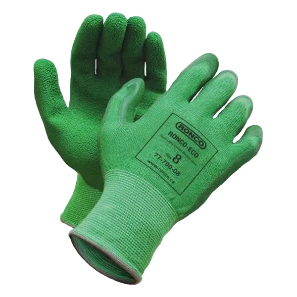 Gloves - Foam Latex Coated Bamboo Eco™ Green 77-700-07 Small 12PR/PK 72/CS