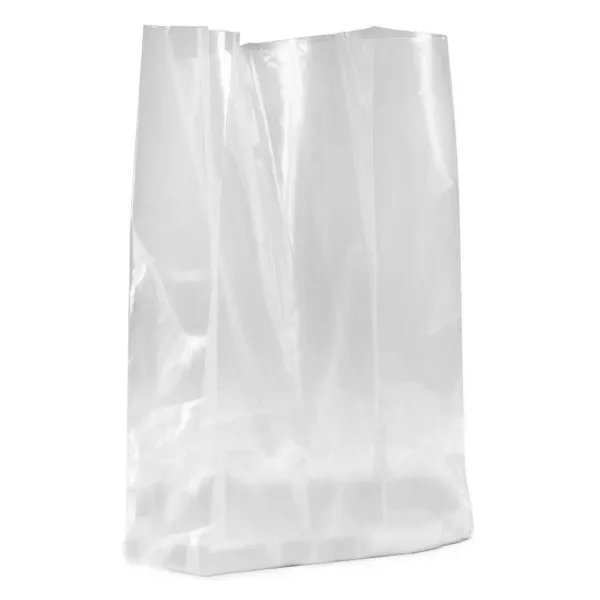 Poly Pound Bags - Food Grade Clear LB3 5IN x 11.5IN x 2IN 3LB 500/CS