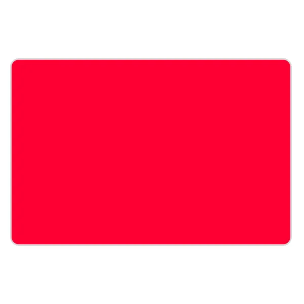 Labels - Direct Thermal Transfer with Perf Red DTTL-C 4INx6IN 1000/RL
