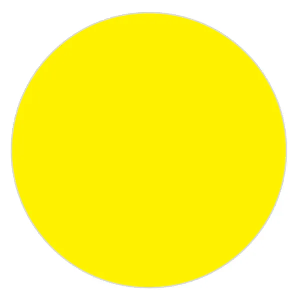 Labels - Circle Yellow CBL3 3IN 500/RL