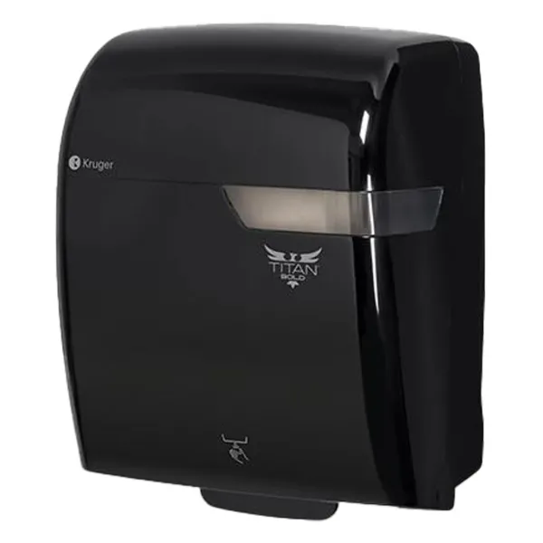 Paper Towel Dispenser - Titan® Bold Electronic Hybrid Roll Black 09989 11.8IN x 15.4IN x 9.4IN 1/CS