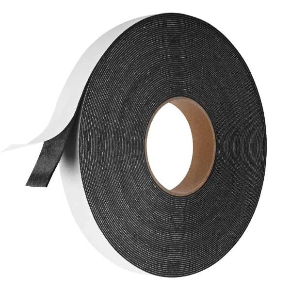 Foam Tape - Neoprene Closed Cell S/C Black IRS-NDAX-0375 1INx20FT 3/8IN