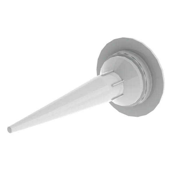 Nozzle for Sausage Gun White 873-2 5IN 1/EA