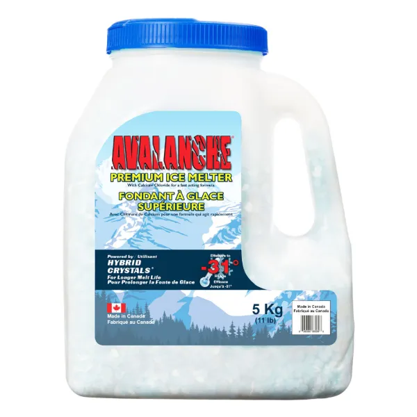 Ice Melter - Effective to -31°C Blue Avalanche 5KG JUG 4/CS 160/SK