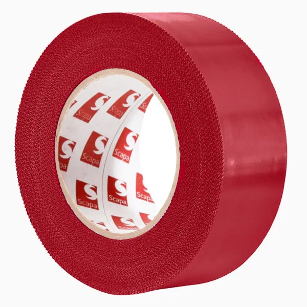 Polyethylene Tape - Polyflex UV-Resistant Red 234 48MMx55M 7MIL 24/CS