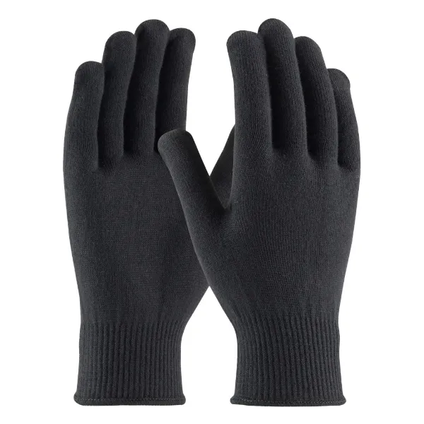 Gloves - Thermax® Knit Seamless Black GP41001 Medium Size 8 12/PR 288/CS