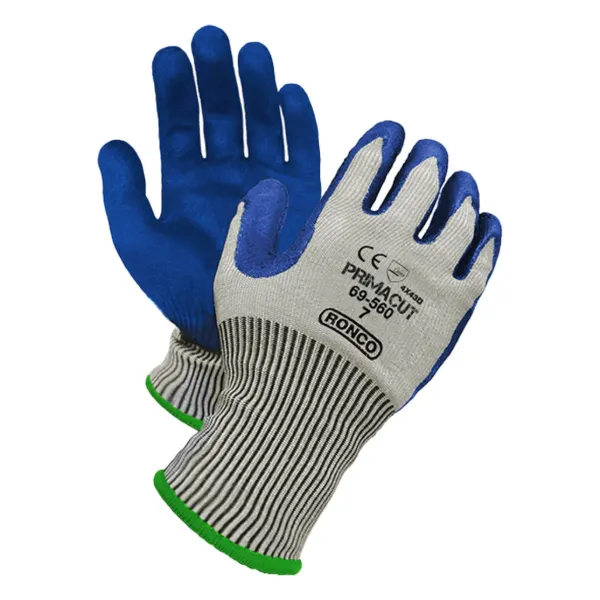 Gloves - Cut Resistant HPPE PrimaCut™ Nitrile Palm Coated Blue/Grey 69-560-08 Medium 6PR/PK 48/CS