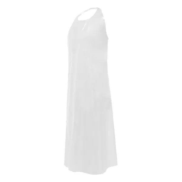 Apron - CoverMe™ Polyethylene White PEA3 28IN x 46IN 1.0MIL One Size 100/PK 1000/CS