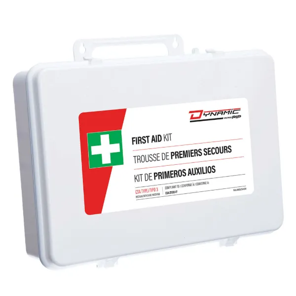 First Aid Kit - CSA Type 3 Plastic Box 26-50 Workers FAKCSAT3MBP 3INx9.5INx13.5IN 1/CS