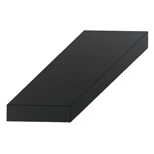 Setting Block - EPDM 85 Durometer TR1439E 1/4IN x 1IN x 4IN 500/CS