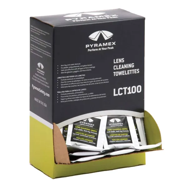 Lens Cleaning Wipes - Individual Packets LCT100 100/BX