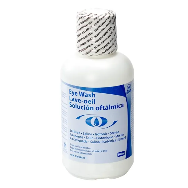 Eye Wash Solution - Isotonic Sterile F4501165 500ML BOTTLE 1/CS