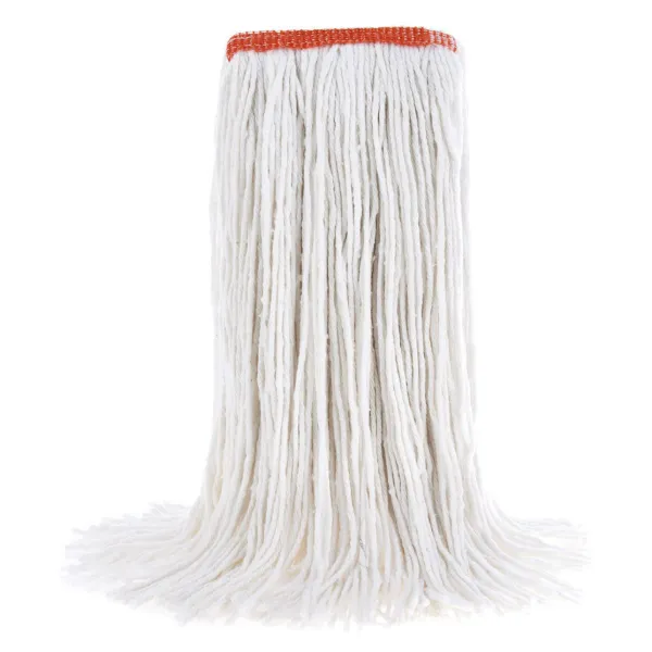 Wet Mop - Rayon Narrow Band Unbagged White 140 16OZ 10/CS
