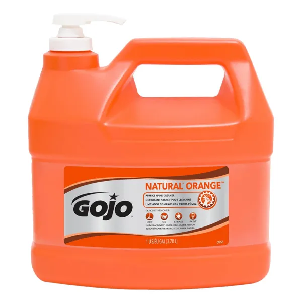 Hand Cleaner - Natural Orange Pumice 0955-02 1GAL Pump Bottle 2/CS