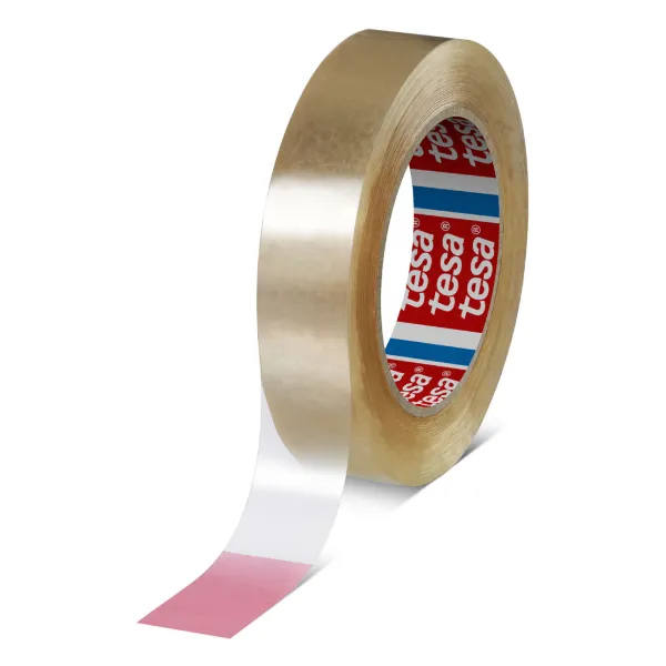 PVC Tape - Acrylic Linerless High/Low Tack D/C Clear 51903 12MMx66M 3.3MIL 144/CS