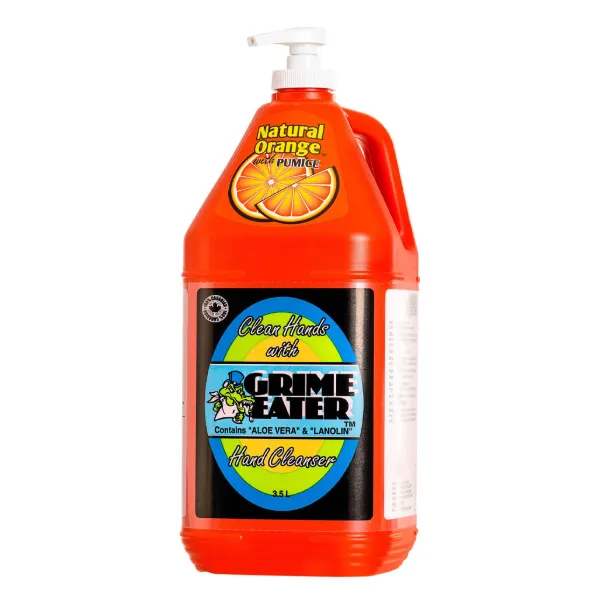 Hand Cleaner - Natural Orange with Pumice 12-04 3.5L JUG 4/CS