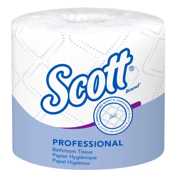 Toilet Paper - 2-Ply White 48040 4IN x 4IN 550 SHEETS/RL 40/CS