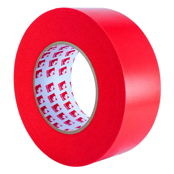 Polyethylene Tape - Serrated Pinked Edges Red 133 48MM x 55M 7.5MIL 24/CS