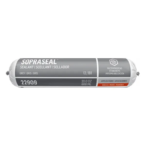 Sealant - Sopraseal® Polyether Grey 22909 600ML Sausage 1/EA 12/CS