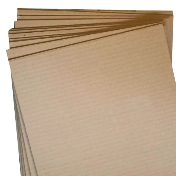 Corrugated Cardboard Sheets - 32 ECT B-Flute Kraft CS 48INx96IN 500/Skid