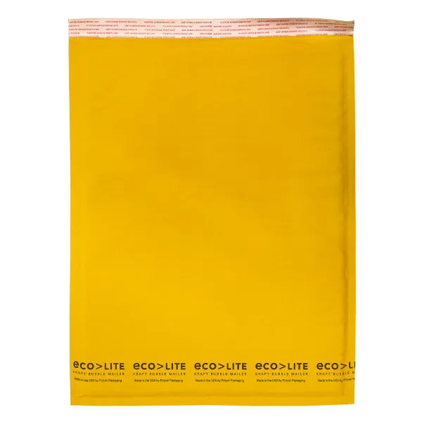 Bubble Cushion Mailers - Ecolite Self Seal Kraft BCM 9.5IN x 14.5IN #4 100/CS