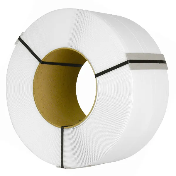 Strapping - Polypropylene White M1235-9 1/2INx9900FT 9IN Core 1/CS 36/SK