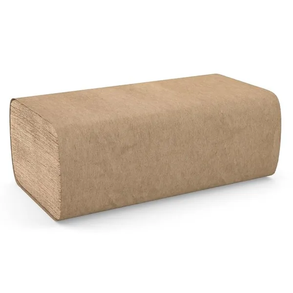 Paper Towel - Single Fold Kraft 57760362 9.1INx10.1IN 250 Sheets/PK 16/CS