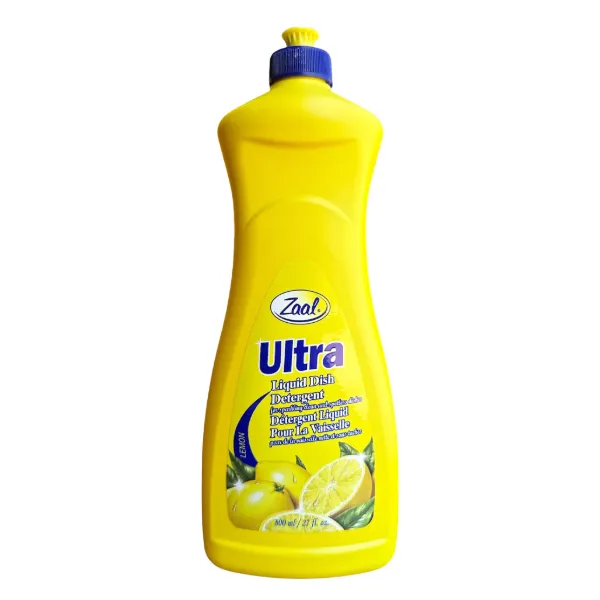 Dish Soap - Liquid Zaal Lemon Scent 800ml 1/EA 12/CS