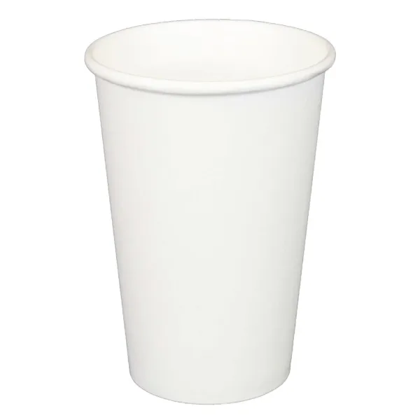 Paper Cups - PE Lined Hot Drink White 80724 12OZ 1000/CS