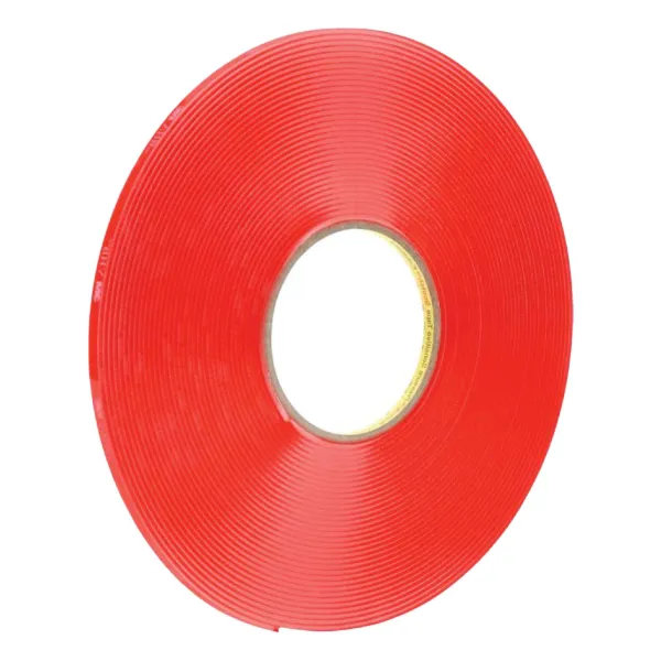 VHB Tape - Polyethylene Film Liner D/C Clear 4918F 9MM x 16.5M 80MIL 6/CS