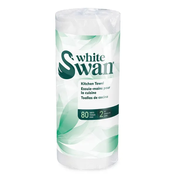 Paper Towel - Household White 01656 10.9IN x 8.6IN 80 SHEETS/RL 30/CS