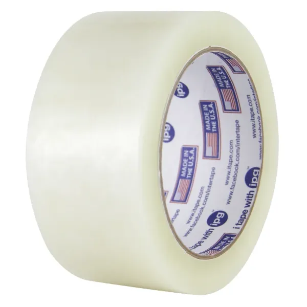 Packaging Tape Polypropylene - Hot Melt Rubber Resin Clear 6100 48MM x 66M 1.6MIL 48/CS