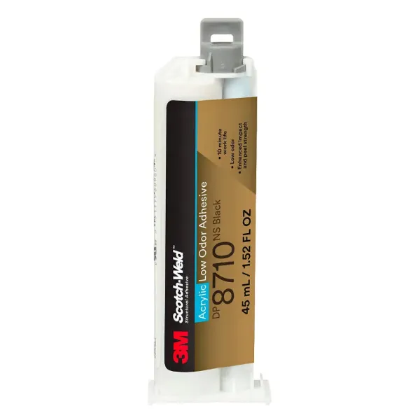 Structural Adhesive - Scotch-Weld™ Low Odour Acrylic Black DP8710NS 45ML 12/CS